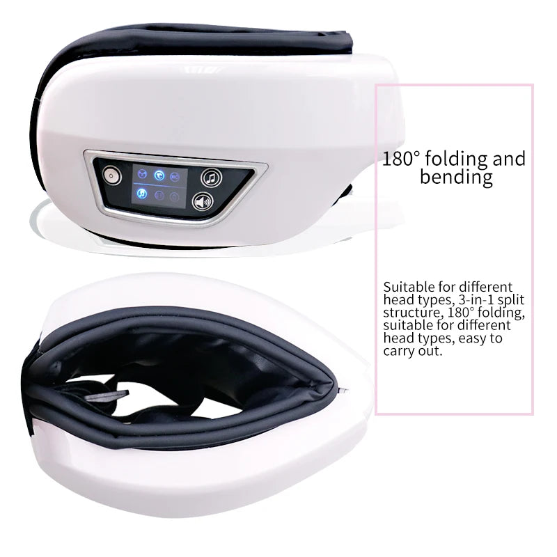 Heated Eye Massager for Relaxation and Migraine Relief