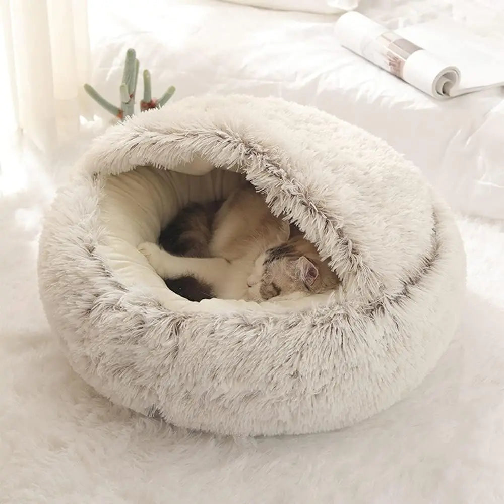 Plush Cat Bed: The Ultimate Snuggle Sanctuary for Your Feline Friend