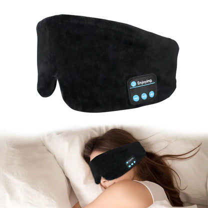 Sleep & Soothe: The Ultimate Unisex 2-in-1 Bluetooth Luxe Sleep Mask
