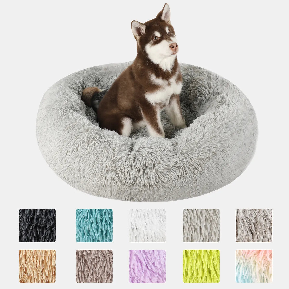 Snuggle Up for Sweet Dreams: The Cozy, Washable Round Bed Your Pet Will Adore