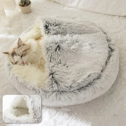 Plush Cat Bed: The Ultimate Snuggle Sanctuary for Your Feline Friend