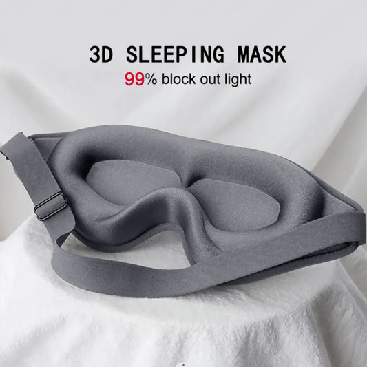 The Luxe Silk & Memory Foam 3D Sleep Mask