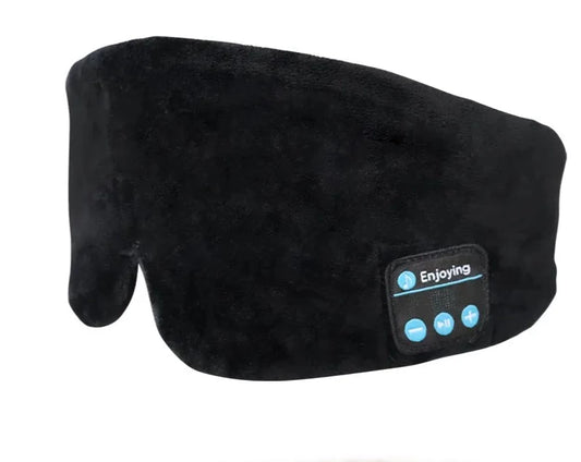 Sleep & Soothe: The Ultimate 2-in-1 Bluetooth Luxe Sleep Mask