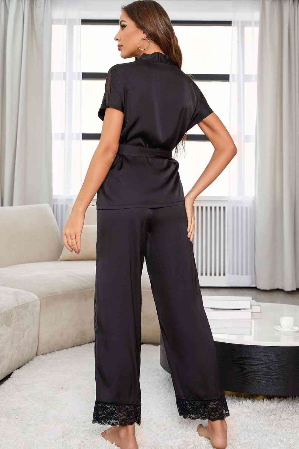 Sleep, Slumber, Chic, Top and Pants Pajama Set